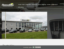 Tablet Screenshot of holstedbiler.dk